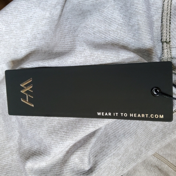 Wear It To Heart Reversible High Waist Leggings Green Tie Dye Size S NWT - Picture 10 of 10